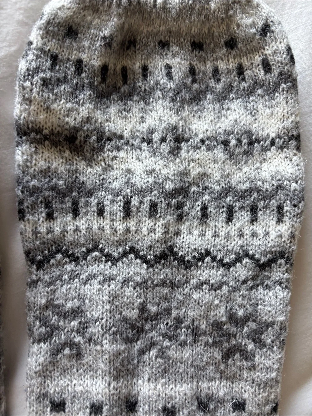 Women’s Grey Knee-High Sock Pair - Soft Cushioned Comfort lounging slipper socks